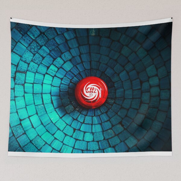 Item preview, D1 GHz: Vibrant Yoyo Magic in Blue Mosaic designed and sold by Arc1.