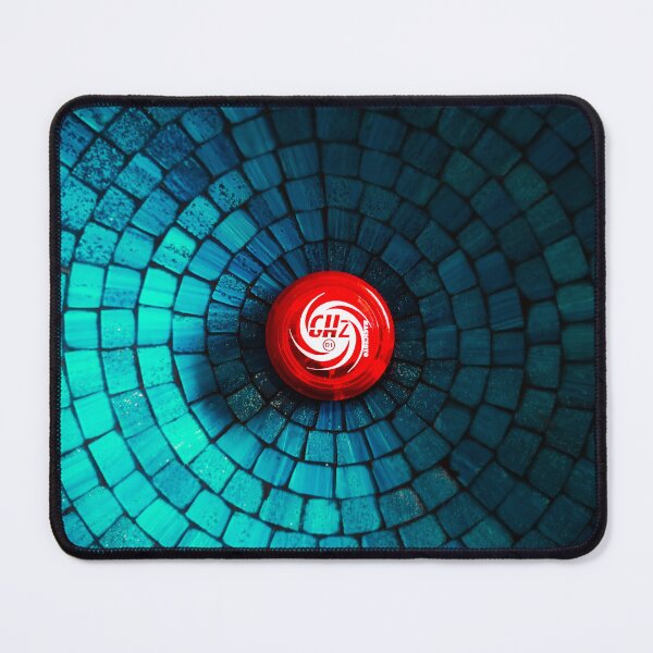 Item preview, D1 GHz: Vibrant Yoyo Magic in Blue Mosaic designed and sold by Arc1.