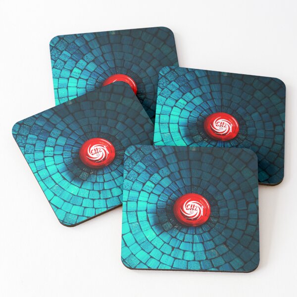 Item preview, D1 GHz: Vibrant Yoyo Magic in Blue Mosaic designed and sold by Arc1.