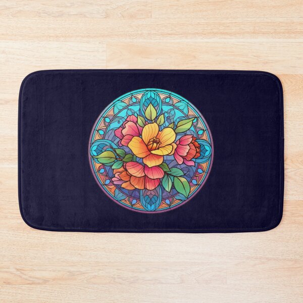 Item preview, Stained glass colours flowers designed and sold by Monika Turemka.