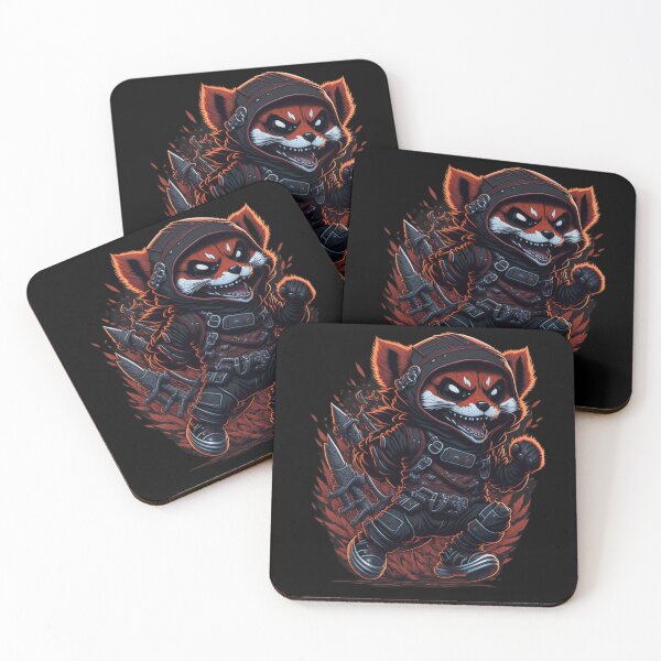 Item preview, Red Panda Ninja 019 designed and sold by Verdine-Sean Daniels.