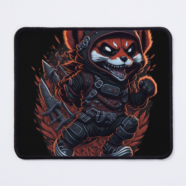 Item preview, Red Panda Ninja 019 designed and sold by Verdine-Sean Daniels.