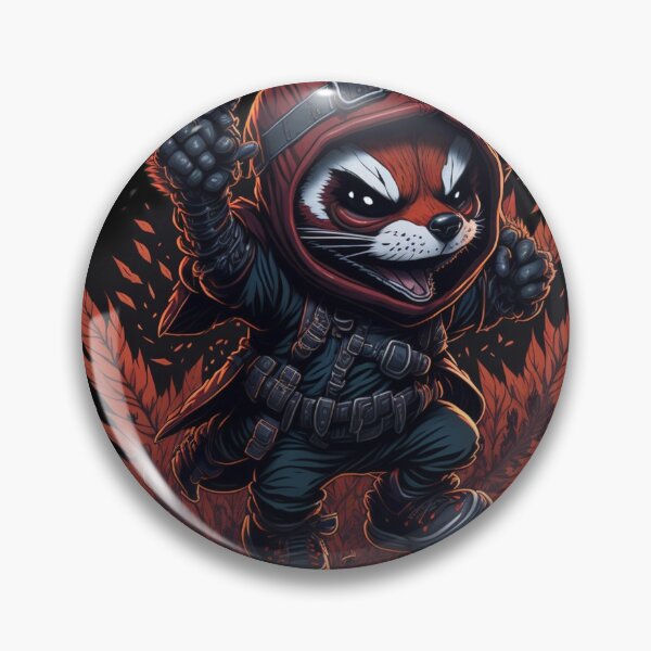 Item preview, Red Panda Ninja 020 designed and sold by Verdine-Sean Daniels.
