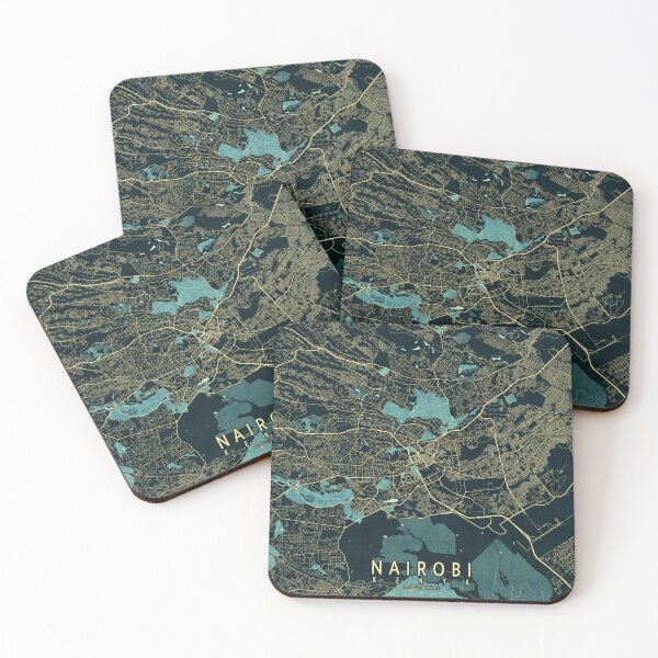 Item preview, Nairobi City Map of Kenya - Summer designed and sold by deMAP.