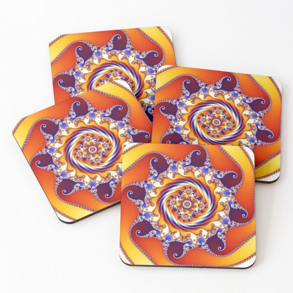 Item preview, Colourful Mandelbrot Fractal Zoom designed and sold by pinkal.