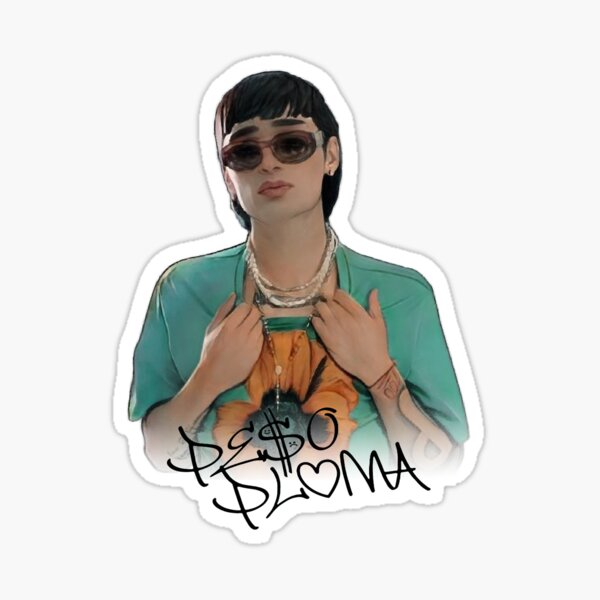 "Peso Pluma " Sticker For Sale By Shopbknitcrazy | Redbubble