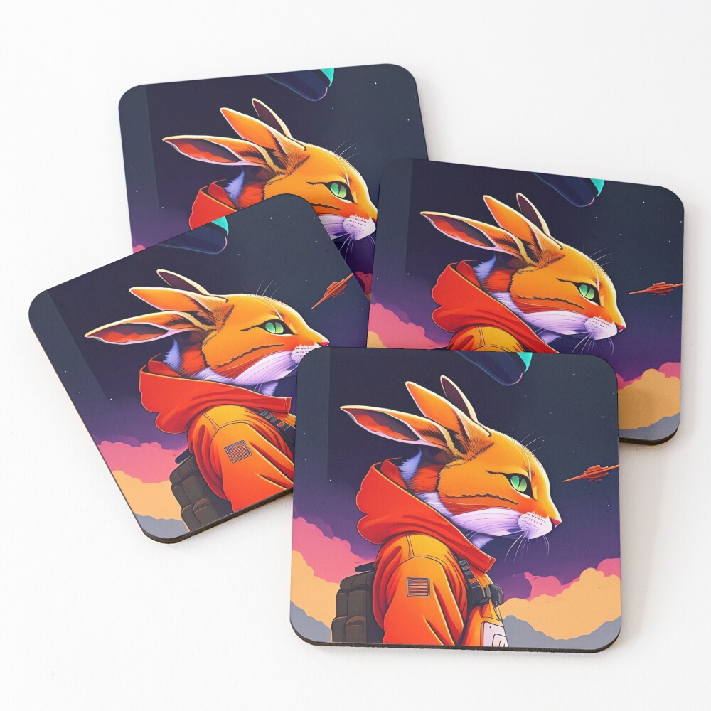 Item preview, Coasters (Set of 4) designed and sold by Yash-.