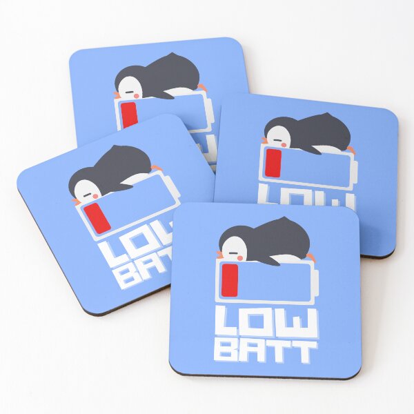 Item preview, Low Batt Penguin designed and sold by The magic  Yellow bus.