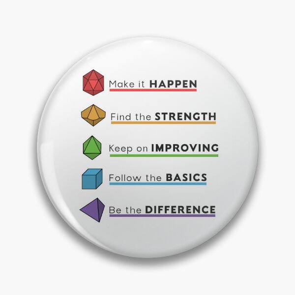 Item preview, RPG Game dice give motivation designed and sold by IndoorFeats.