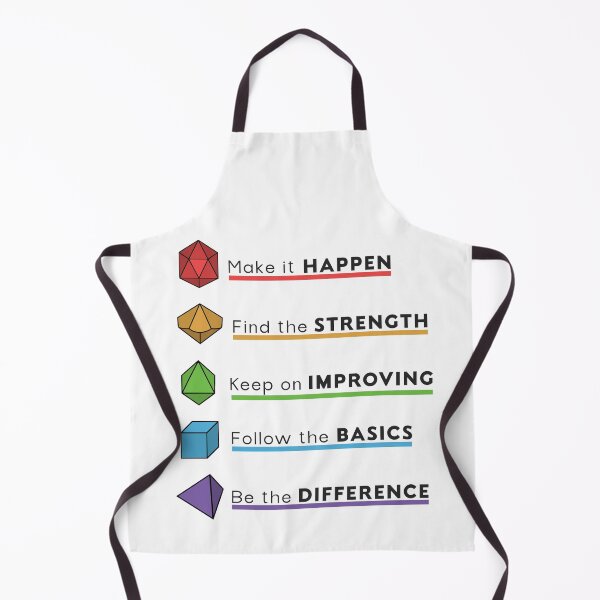 Item preview, RPG Game dice give motivation designed and sold by IndoorFeats.