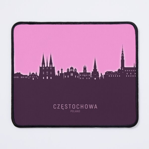 Item preview, Czestochowa Poland Skyline designed and sold by ArtPrints.