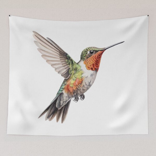 Item preview, HUMMINGBIRD FLYING designed and sold by DeGoz.
