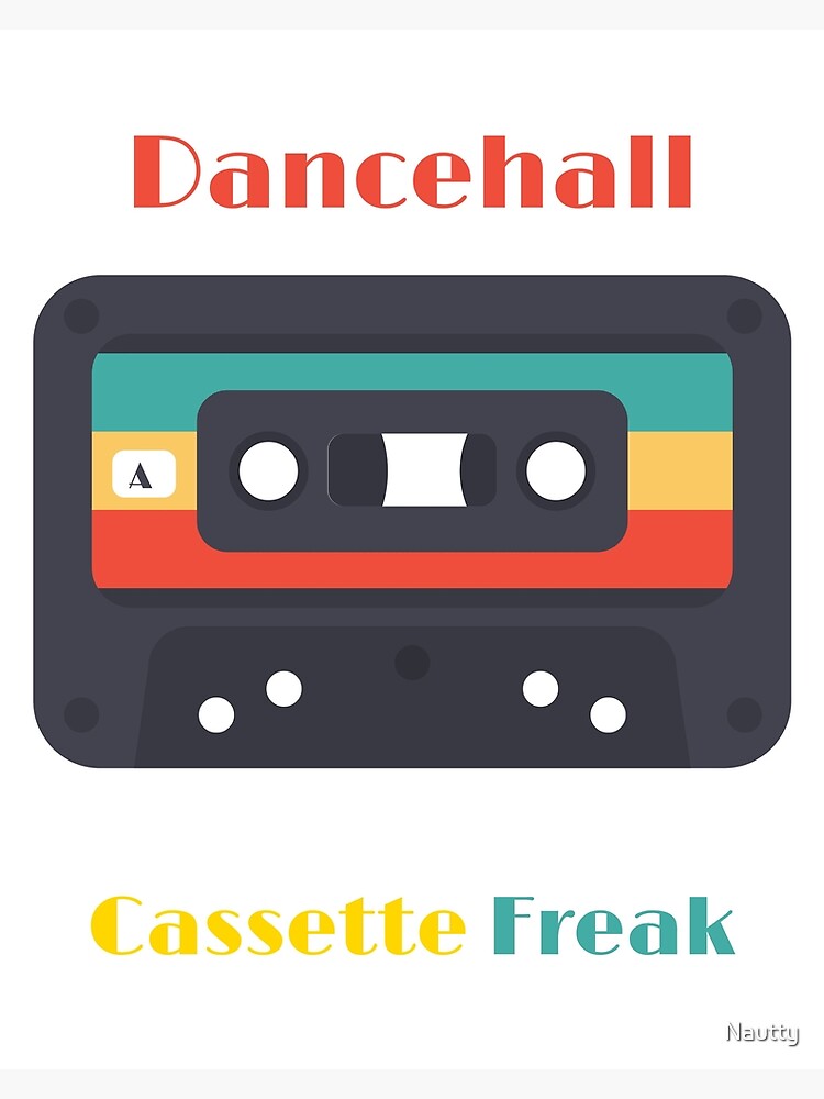 Dancehall Cassette Freak Short Sleeve Unisex T Shirt For Dancehall
