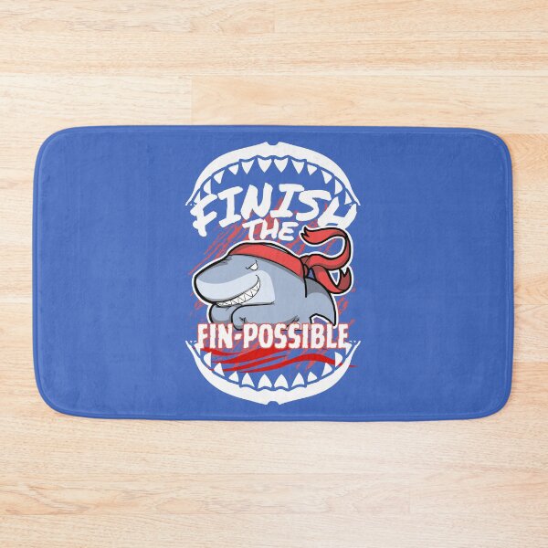 Item preview, Finish The Fin-possible designed and sold by The magic  Yellow bus.