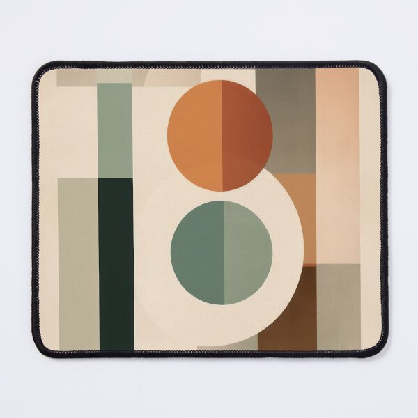 Item preview, Abstract Geometric artwork mid century designed and sold by Sara-Design2.