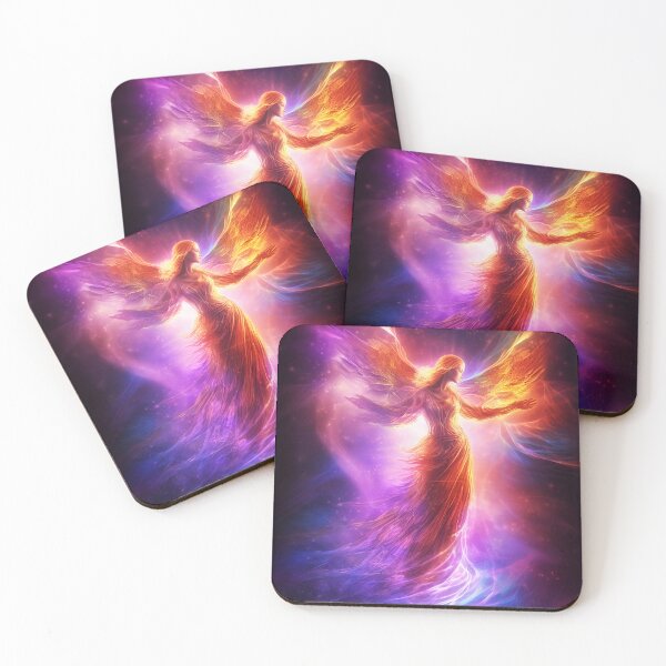 Item preview, Angel glowing beings 2 designed and sold by Art by Lilia.