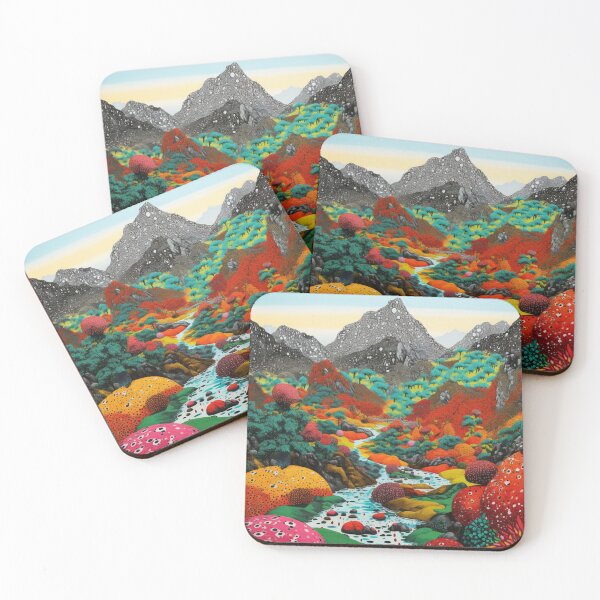 Item preview, Landscape Mount A Colorful Journey into Nature's Palette designed and sold by JustArtDesign9.