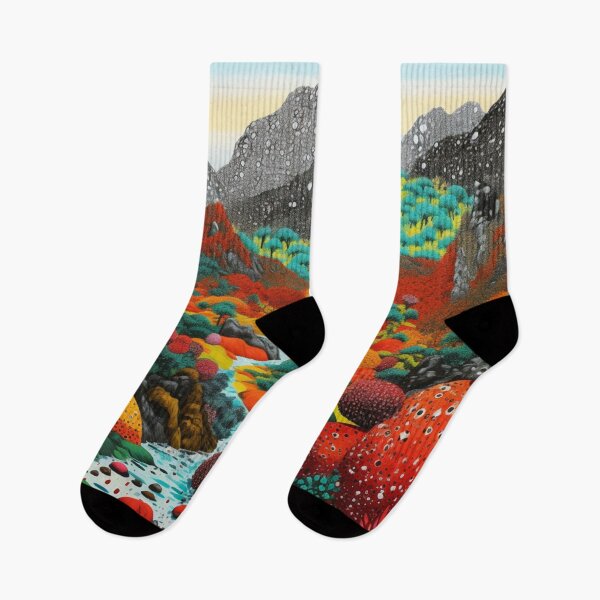 Item preview, Landscape Mount A Colorful Journey into Nature's Palette designed and sold by JustArtDesign9.