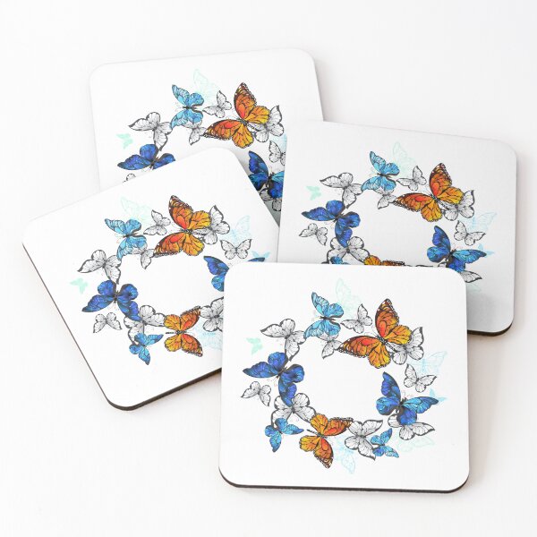 Item preview, Monarch Butterfly Stickers designed and sold by Dark-Matter02.