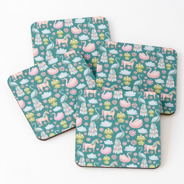 Item preview, Enchanted watercolor palace garden designed and sold by Elisabeth Coelfen.