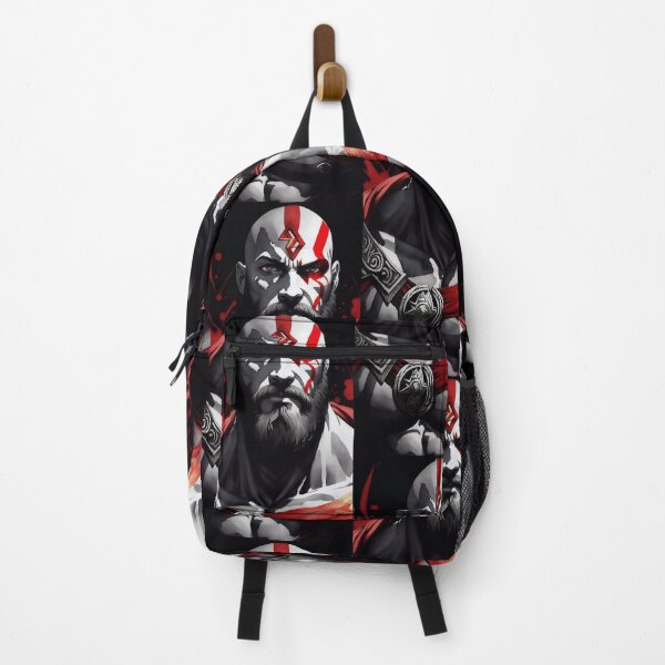 Item preview, "Fury Unleashed: Kratos, the God of War, in Majestic Action" designed and sold by PRINT SCAPE.