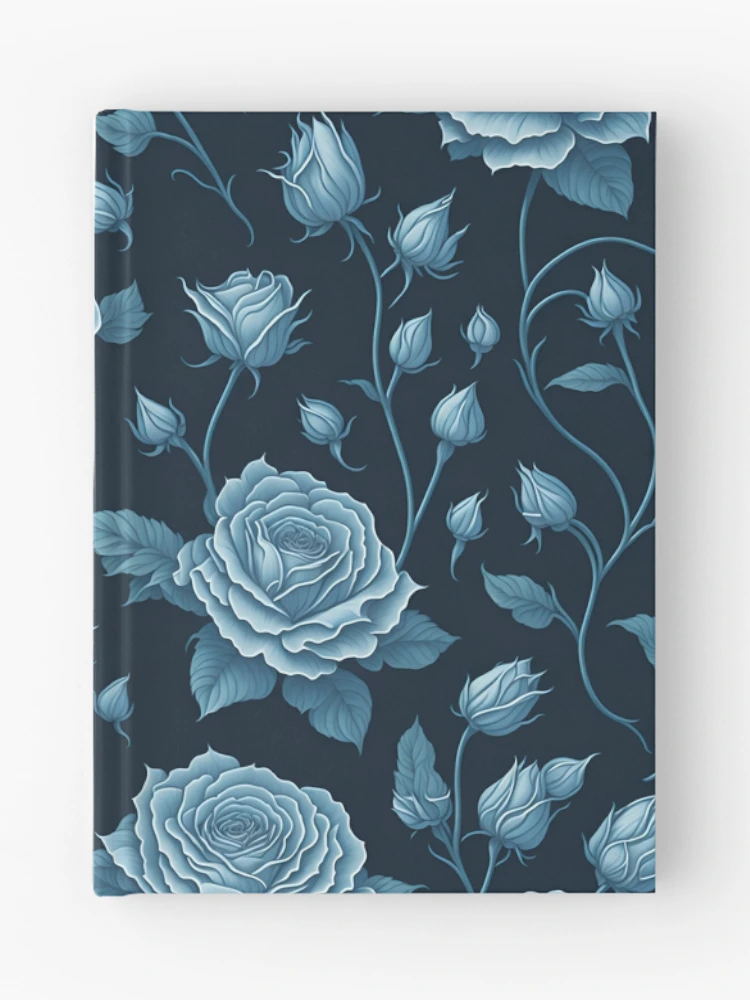 Thumbnail 1 of 3, Journal, White Color Roses Pattern designed and sold by DesignCentrum.