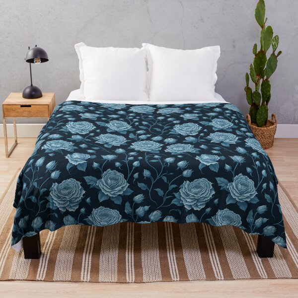Item preview, White Color Roses Pattern designed and sold by DesignCentrum.