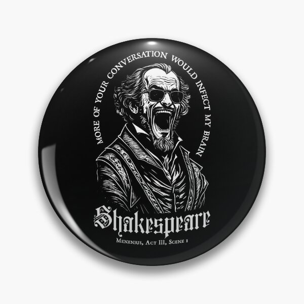 Item preview, More Of Your Conversation Funny Shakespeare Shades Quote designed and sold by GrandeDuc.