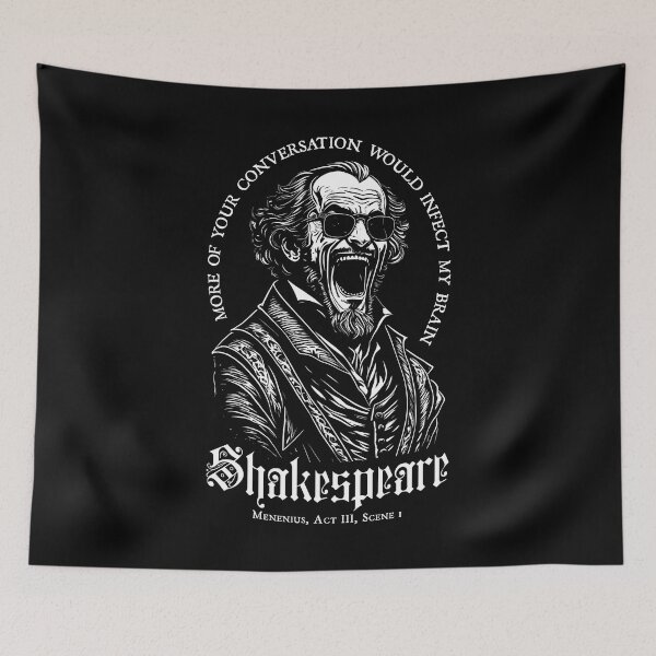 Item preview, More Of Your Conversation Funny Shakespeare Shades Quote designed and sold by GrandeDuc.