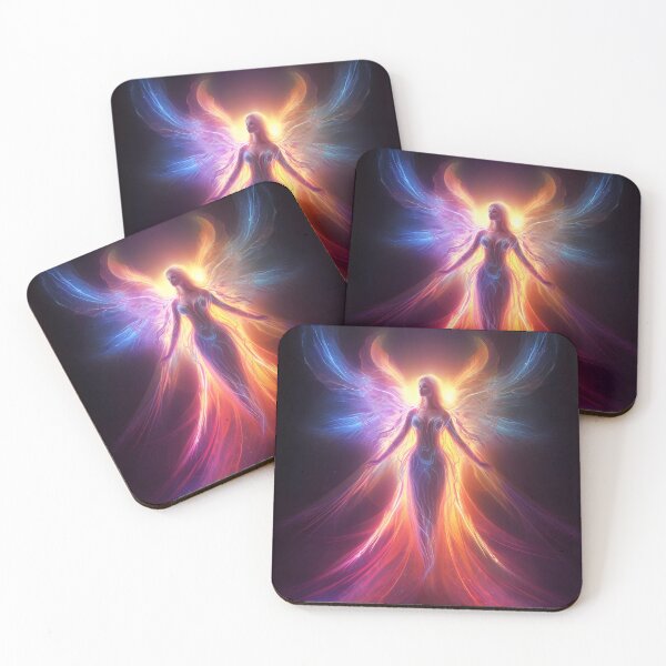 Item preview, Angel glowing beings 4 designed and sold by Art by Lilia.