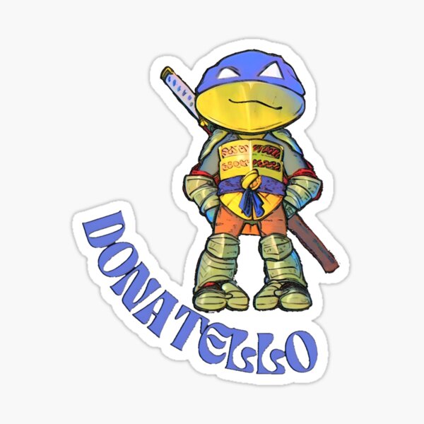 Donatello Tortues Ninja Sticker