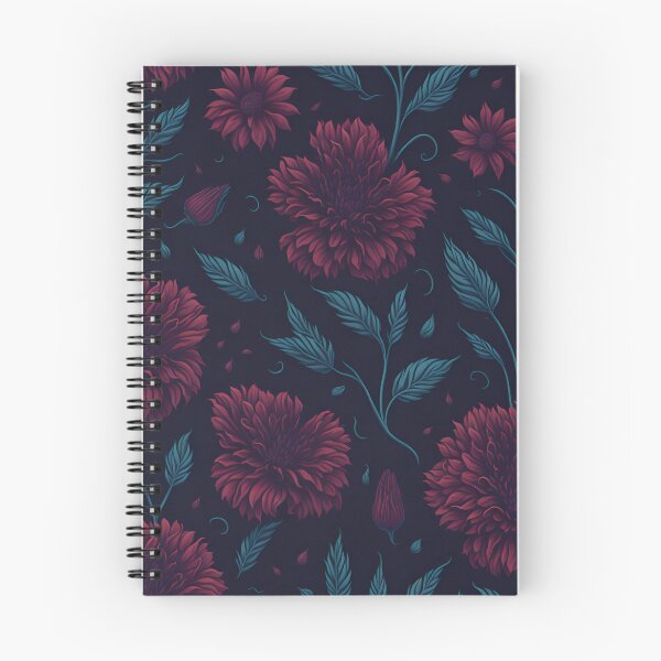 Item preview, Red Color Floral Pattern designed and sold by DesignCentrum.