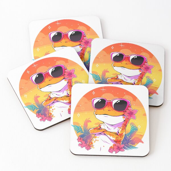 Item preview, Verano colorido gecko geko geco lagarto designed and sold by ArtHideaway.