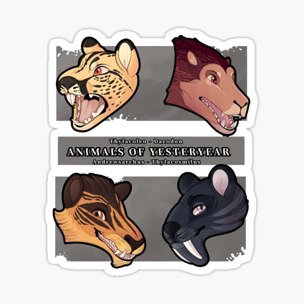 Item preview, Paleo Animals designed and sold by SilentStars.