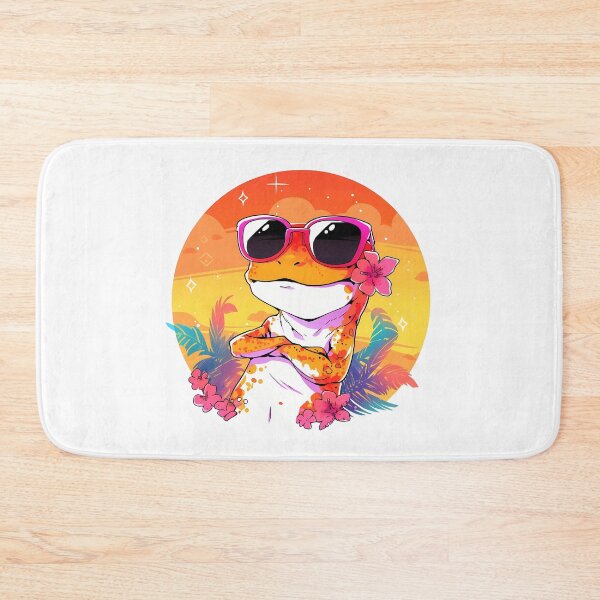 Item preview, Summer colorful gecko geko geco lizard designed and sold by ArtHideaway.