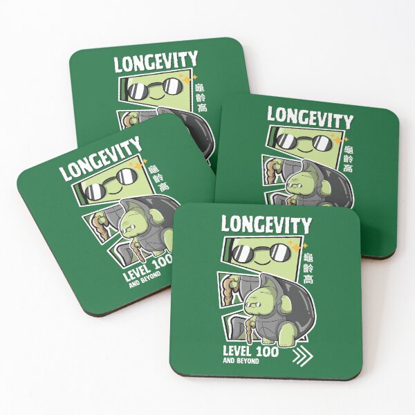Item preview, Longevity - Tortoise Jelly Food Chinese Puns Design designed and sold by The magic  Yellow bus.