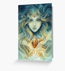 Snow queen Greeting Card