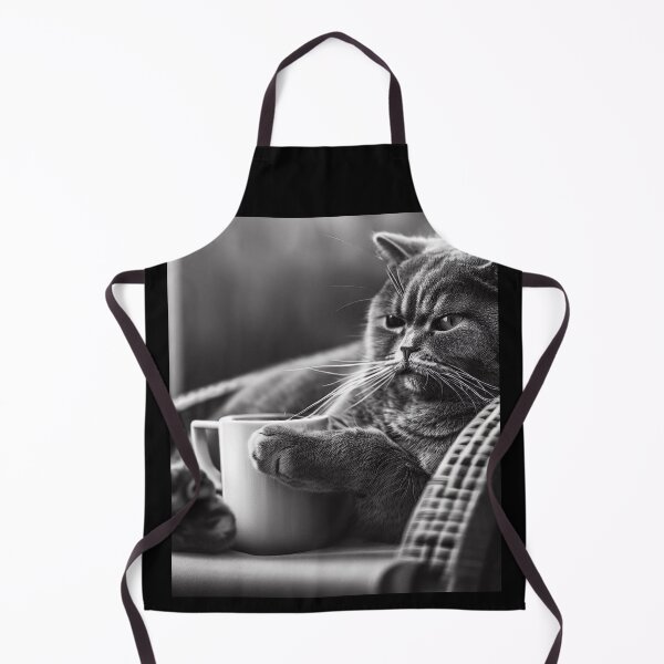 Item preview, When the couch and coffee are just for the cat designed and sold by vk09.