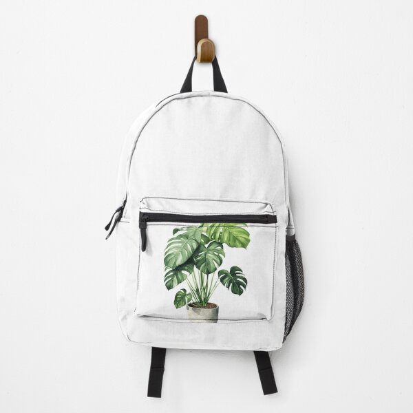 Item preview, Stylish Monstera Plant Pot Watercolor Painting designed and sold by Benartstudio.