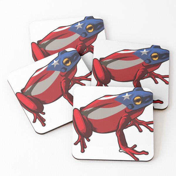Item preview, yellow eyed frog wearing american flag designed and sold by Bailee-BC19.