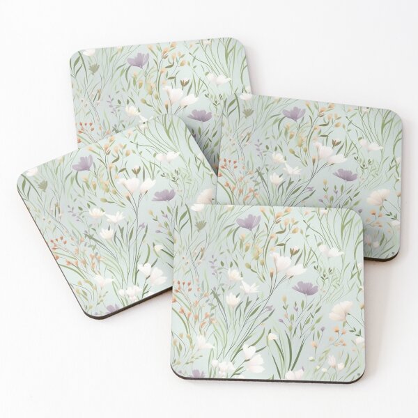 Item preview, A Delicate Meadow Pattern designed and sold by StudioRedKoala.