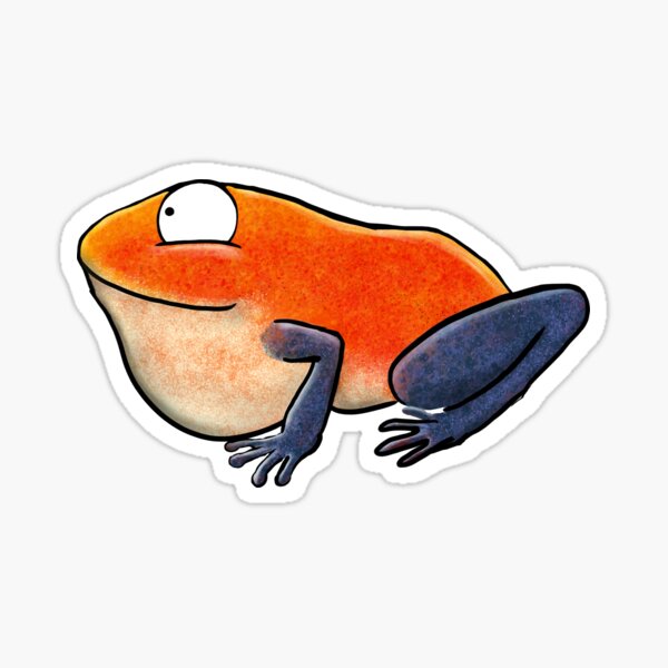 Item preview, strawberry frog designed and sold by Maximilian Fuchs.