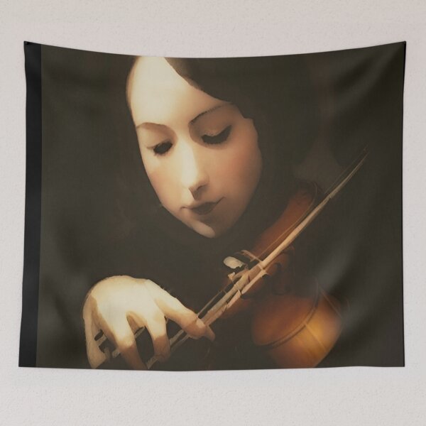 Item preview, Violinist designed and sold by Jinx Davis.