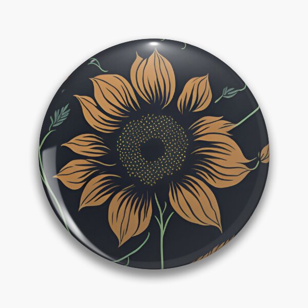 Item preview, Orange Color Floral Pattern designed and sold by DesignCentrum.
