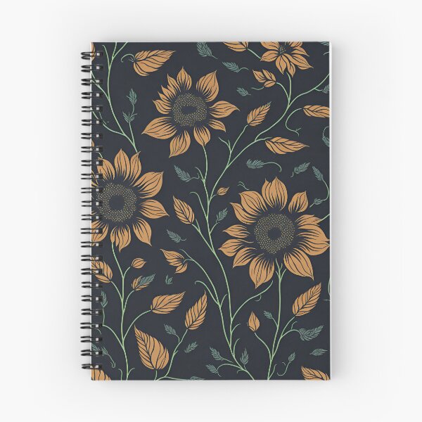 Item preview, Orange Color Floral Pattern designed and sold by DesignCentrum.