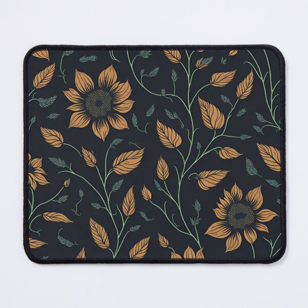 Item preview, Orange Color Floral Pattern designed and sold by DesignCentrum.