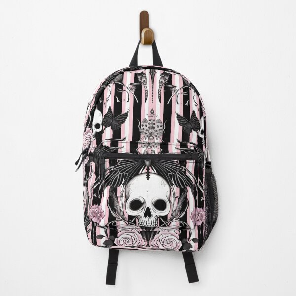 Item preview, Sweet Pinkish Halloween Skull Pattern designed and sold by Syphi.