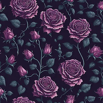 Artwork thumbnail, Pink Color Roses Pattern by DesignCentrum