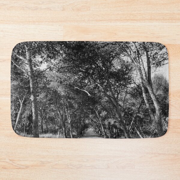 Item preview, Forest Pathway with autumn leaves falling  designed and sold by Donutlovers.
