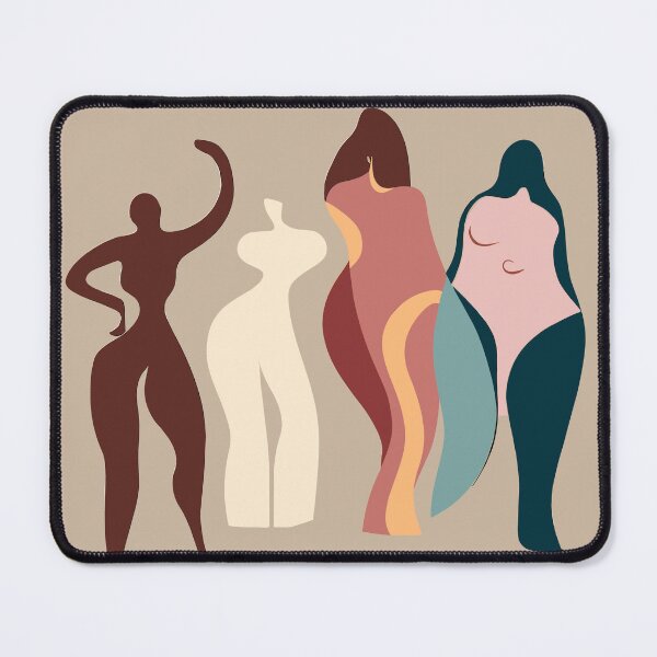 Item preview, Diverse Forms: Abstract Women Illustration of Different Body Shapes designed and sold by ciaobebo.
